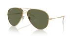 แว่นกันแดด Rayban Old Aviator RB3825-001/58 Arista Green Polarized Rayban RB3825 001/58 แว่นกันแดดสี Arista Green Polarized สำหรับทุกเพศ