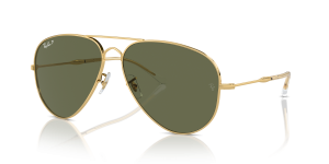 Rayban RB3825 001/58 แว่นกันแดดสี Arista Green Polarized สำหรับทุกเพศ