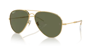 Rayban RB3825 001/58 แว่นกันแดดสี Arista Green Polarized สำหรับทุกเพศ