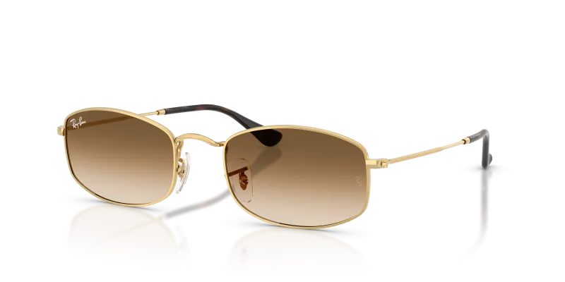 Rayban RB3832 001/51 แว่นกันแดดสีมองอะริสต้าเลนส์ไล่ระดับน้ำตาล ทั้งสองเพศ