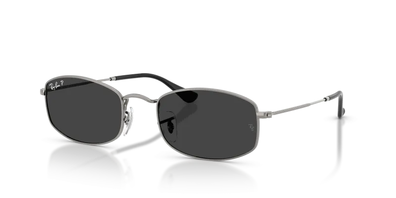 แว่นกันแดด Rayban RB3832-004/48 Gunmetal Black Polarized Rayban RB3832 004/48 แว่นกันแดดกันเมทัลเลนส์โพลาไรซ์ดำเข้ม ทั้งสองเพศ