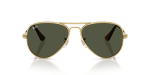 แว่นกันแดด Rayban Aviator Max RB3925-001/31 Arista Green Rayban RB3925 001/31 ด้านหน้า