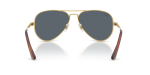 แว่นกันแดด Rayban Aviator Max RB3925-001/R5 Arista Blue Rayban RB3925 001/R5 ขาแว่นด้านใน