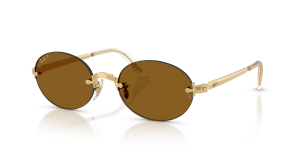 Rayban RB3929-001/83 แว่นกันแดดสีมองอะริสต้าเลนส์น้ำตาลเข้มโพลาไรซ์ ทั้งสองเพศ