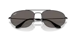 แว่นกันแดด Rayban RB3945-002/B1 Black Dark Grey Rayban RB3945-002/B1 close-up ด้านหน้า