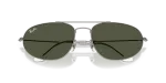 แว่นกันแดด Rayban RB3945-004/31 Gunmetal Green Rayban RB3945-004/31 close-up ด้านหน้า