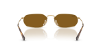 แว่นกันแดด Rayban RB3947-001/33 Arista Brown Rayban RB3947 001/33 ขาแว่นด้านใน