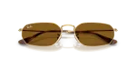 Rayban RB3947 001/33 close-up ด้านหน้า
