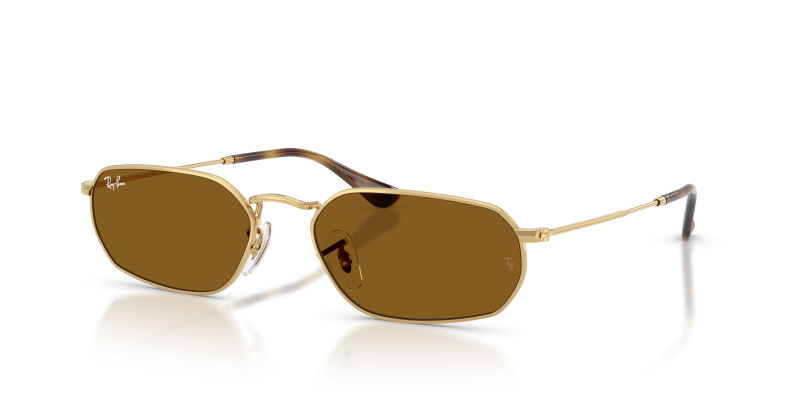 แว่นกันแดด Rayban RB3947-001/33 Arista Brown Rayban RB3947 001/33 แว่นกันแดดสีมองอะริสต้าทองอมน้ำตาล ทั้งสองเพศ