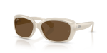 Rayban RB4101 688753 แว่นกันแดดสี Opal Ivory Dark Brown สำหรับผู้หญิง