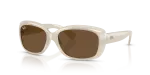 Rayban RB4101 688753 แว่นกันแดดสี Opal Ivory Dark Brown สำหรับผู้หญิง