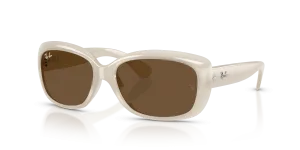 Rayban RB4101 688753 แว่นกันแดดสี Opal Ivory Dark Brown สำหรับผู้หญิง