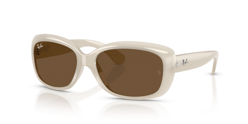 Rayban RB4101 688753 แว่นกันแดดสี Opal Ivory Dark Brown สำหรับผู้หญิง