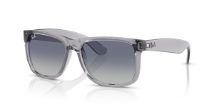 แว่นกันแดด Rayban RB4165F-67924L มุมเฉียง สีเทาโปร่งใส สำหรับผู้ชาย