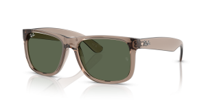 แว่นกันแดด Rayban RB4165F-691871 มุมเฉียง สีน้ำตาลโปร่งใส สำหรับผู้ชาย