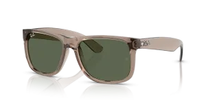 แว่นกันแดด Rayban RB4165F-691871 มุมเฉียง สีน้ำตาลโปร่งใส สำหรับผู้ชาย