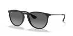 Rayban Erika RB4171F 622/T3 แว่นกันแดดผิวรับเบอร์ด้าน เลนส์โพลาไรซ์เทาไล่ระดับ สำหรับผู้หญิง