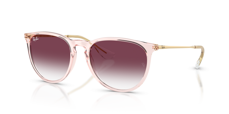 แว่นกันแดด Rayban RB4171F-67428H มุมเฉียง สีชมพูโปร่งใส สำหรับผู้หญิง