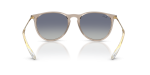 แว่นกันแดด Rayban Erika RB4171F-67444L Transparent Light Brown Dark Blue To Light Grey Gradient แว่นกันแดด Rayban RB4171F-67444L ขาแว่นด้านใน