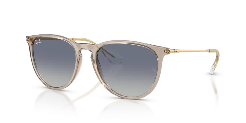 แว่นกันแดด Rayban RB4171F-67444L มุมเฉียง สีน้ำตาลอ่อนโปร่งใส สำหรับผู้หญิง