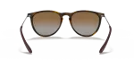 แว่นกันแดด Rayban Erika RB4171F-710/T5 Light Havana Brown Polarized Rayban RB4171F 710/T5 ขาแว่นด้านใน