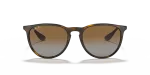แว่นกันแดด Rayban Erika RB4171F-710/T5 Light Havana Brown Polarized Rayban RB4171F 710/T5 ด้านหน้า