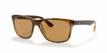 Rayban RB4181 710/83 แว่นกันแดดทรงสี่เหลี่ยมจัตุรัสฮาวานาอ่อนเลนส์โพลาไรซ์น้ำตาล สำหรับผู้ชาย