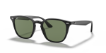 แว่นกันแดด Rayban RB4258F-601/71 Black Dark Green Rayban RB4258F 601/71 แว่นกันแดดเลนส์เขียวเข้ม ทั้งสองเพศ