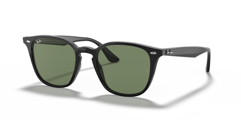 แว่นกันแดด Rayban RB4258F-601/71 Black Dark Green Rayban RB4258F 601/71 แว่นกันแดดเลนส์เขียวเข้ม ทั้งสองเพศ