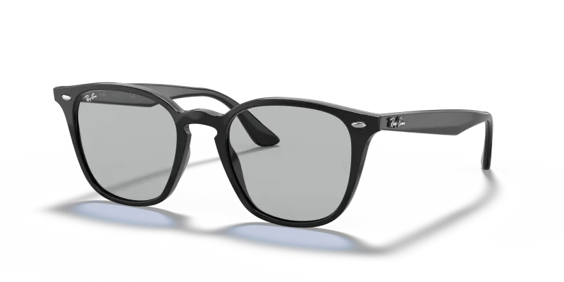 แว่นกันแดด Rayban RB4258F-601/87 Black Light Grey Rayban RB4258F 601/87 แว่นกันแดดเลนส์เทาอ่อนขาประกาย ทั้งสองเพศ