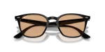 แว่นกันแดด Rayban RB4258F-601/93 Black Brown Rayban RB4258F 601/93 close-up ด้านหน้า