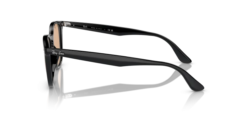 แว่นกันแดด Rayban RB4258F 601/93 มุมข้าง เลนส์น้ำตาลโทนอุ่น