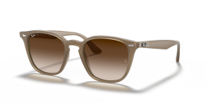 Rayban RB4258F 616613 แว่นกันแดดสีเบจเลนส์น้ำตาลไล่ระดับ ยูนิเซ็กซ์