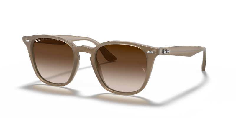 Rayban RB4258F 616613 แว่นกันแดดสีเบจเลนส์น้ำตาลไล่ระดับ ยูนิเซ็กซ์
