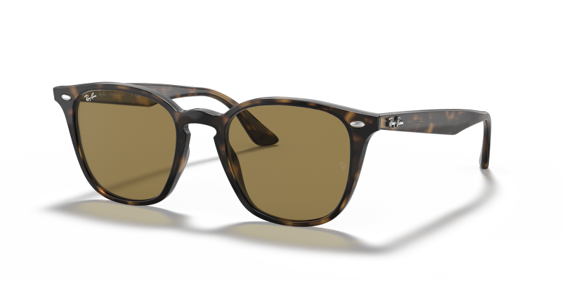 แว่นกันแดด Rayban RB4258F-710/73 Light Havana Dark Brown Rayban RB4258F 710/73 แว่นกันแดดลายเต่าฮาวานาอ่อน ทั้งสองเพศ