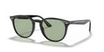แว่นกันแดด Rayban RB4259F-601/2 Black Light Green Rayban RB4259F 601/2 แว่นกันแดดเลนส์เขียวอ่อน ทรงแฟนทอสคานต่ำ ทุกเพศ