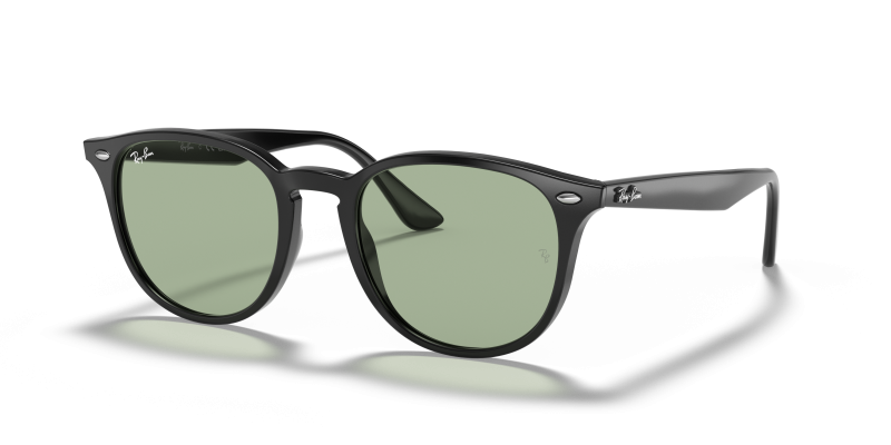 แว่นกันแดด Rayban RB4259F-601/2 Black Light Green Rayban RB4259F 601/2 แว่นกันแดดเลนส์เขียวอ่อน ทรงแฟนทอสคานต่ำ ทุกเพศ