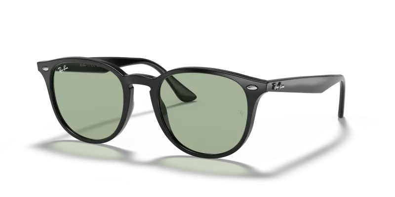 แว่นกันแดด Rayban RB4259F-601/2 Black Light Green Rayban RB4259F 601/2 แว่นกันแดดเลนส์เขียวอ่อน ทรงแฟนทอสคานต่ำ ทุกเพศ