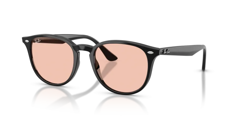 แว่นกันแดด Rayban RB4259F-601/5 Black Light Pink Rayban RB4259F 601/5 แว่นกันแดดเลนส์ชมพูอ่อน ทรงแฟนทอส ทุกเพศ