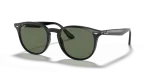 แว่นกันแดด Rayban RB4259F-601/71 Black Dark Green Rayban RB4259F 601/71 แว่นกันแดดเลนส์เขียวเข้ม ทรงแฟนทอส ทุกเพศ