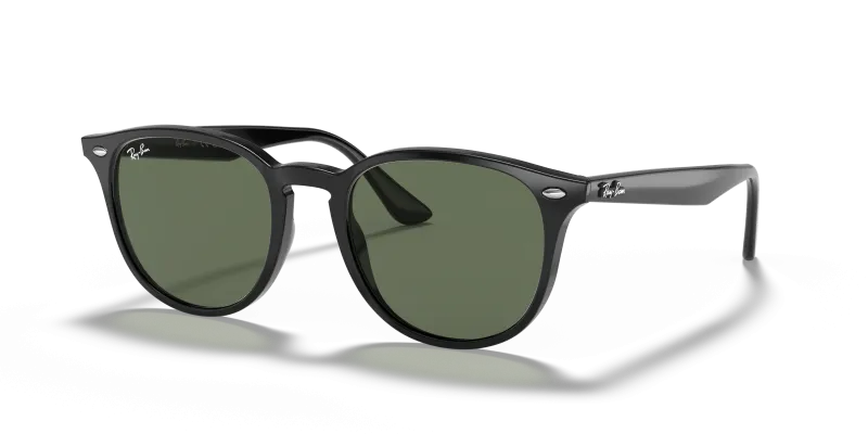 แว่นกันแดด Rayban RB4259F-601/71 Black Dark Green Rayban RB4259F 601/71 แว่นกันแดดเลนส์เขียวเข้ม ทรงแฟนทอส ทุกเพศ