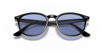 แว่นกันแดด Rayban RB4259F-601/80 Black Blue Rayban RB4259F 601/80 close-up ด้านหน้า