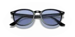 แว่นกันแดด Rayban RB4259F-601/80 Black Blue Rayban RB4259F 601/80 close-up ด้านหน้า