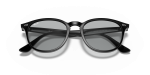 แว่นกันแดด Rayban RB4259F-601/87 Black Light Grey Rayban RB4259F 601/87 close-up ด้านหน้า
