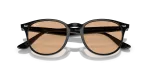 แว่นกันแดด Rayban RB4259F-601/93 Black Brown Rayban RB4259F 601/93 close-up ด้านหน้า