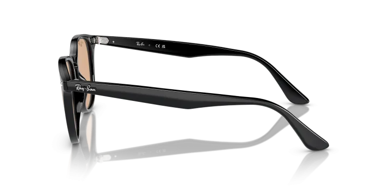 แว่นกันแดด Rayban RB4259F 601/93 มุมข้าง เลนส์โทนน้ำตาลอุ่น