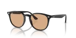 แว่นกันแดด Rayban RB4259F-601/93 Black Brown Rayban RB4259F 601/93 แว่นกันแดดเลนส์น้ำตาล ทรงแฟนทอสคานต่ำ ทุกเพศ