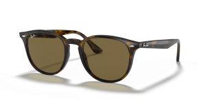 Rayban RB4259F 710/73 แว่นกันแดดลายเต่าฮาวานาอ่อน เลนส์ B-15 น้ำตาลเข้ม ทุกเพศ