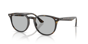 Rayban RB4259F 710/87 แว่นกันแดดลายเต่าฮาวานาอ่อน เลนส์เทาอ่อน ทุกเพศ