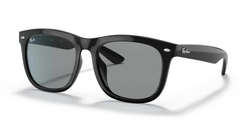 Rayban RB4260D-601/1 แว่นกันแดดทรงสี่เหลี่ยมจัตุรัสสีดำเลนส์เทาเข้มคลาสสิก ยูนิเซ็กซ์